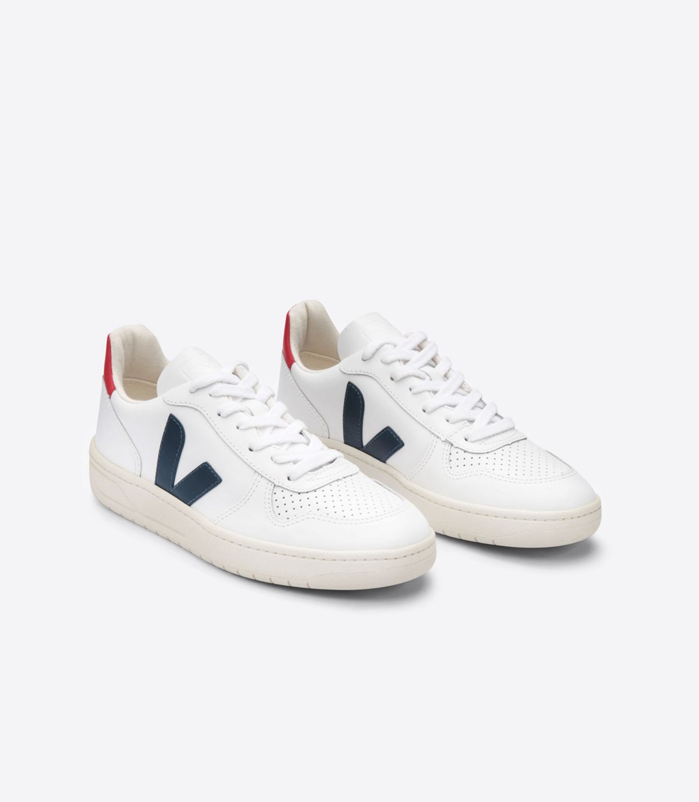 Veja Sneakers Barbati - V-10 Piele - Albi - 4129630-RS